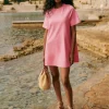 Sezane Kleid Selena - Rosa Schöpfung
