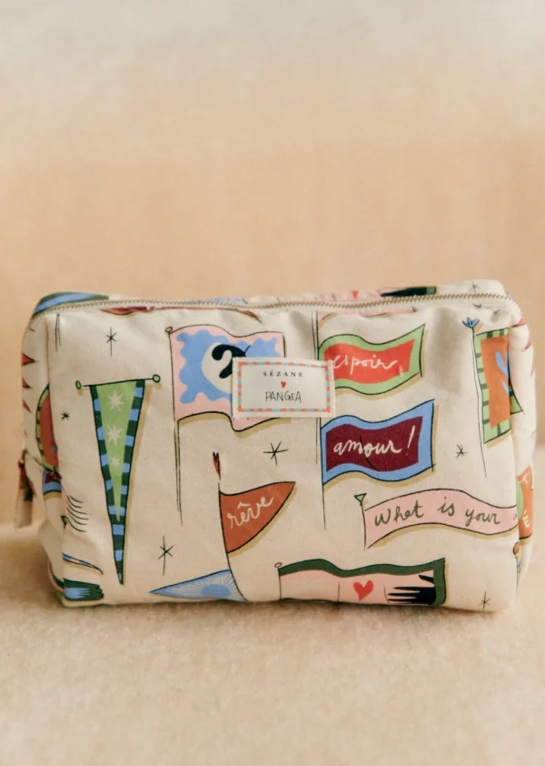 Sezane Kosmetiktasche - Sézane X Pangea