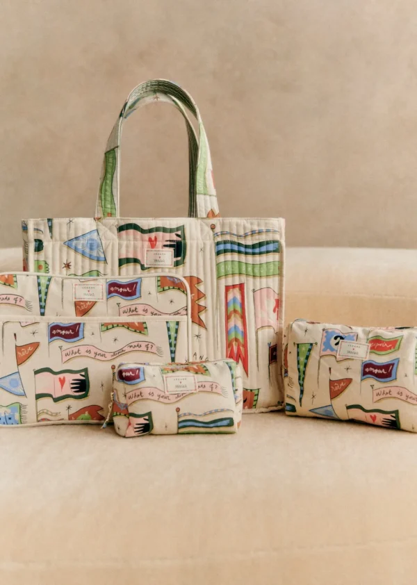 Sezane Kosmetiktasche - Sézane X Pangea