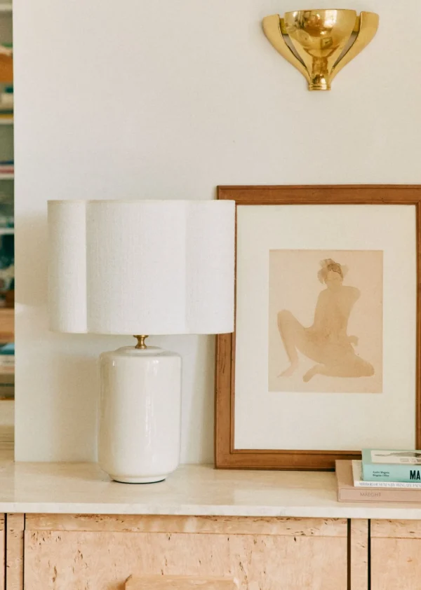 Sezane Lampe Mezzo - Creme