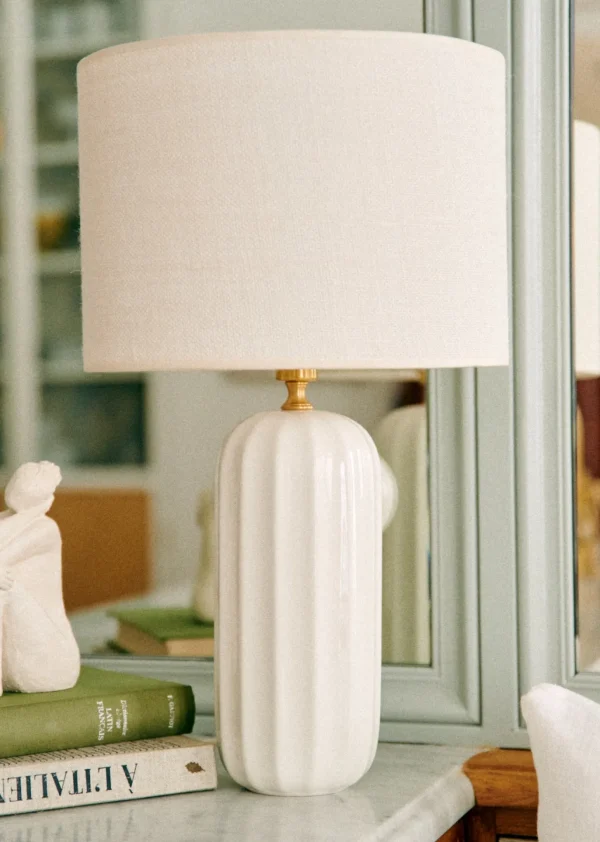 Sezane Lampe Traviata - Ecru