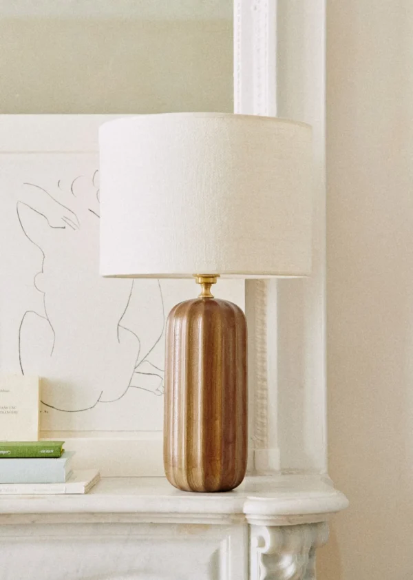 Sezane Lampe Traviata - Holz