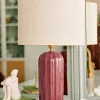 Sezane Lampe Traviata Großes Modell – Himbeerrot