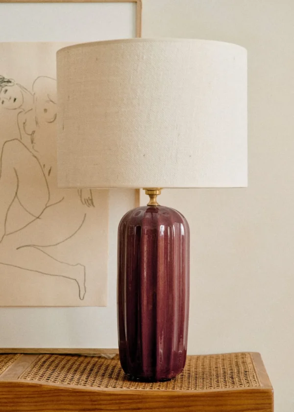 Sezane Lampe Traviata Großes Modell – Mokka