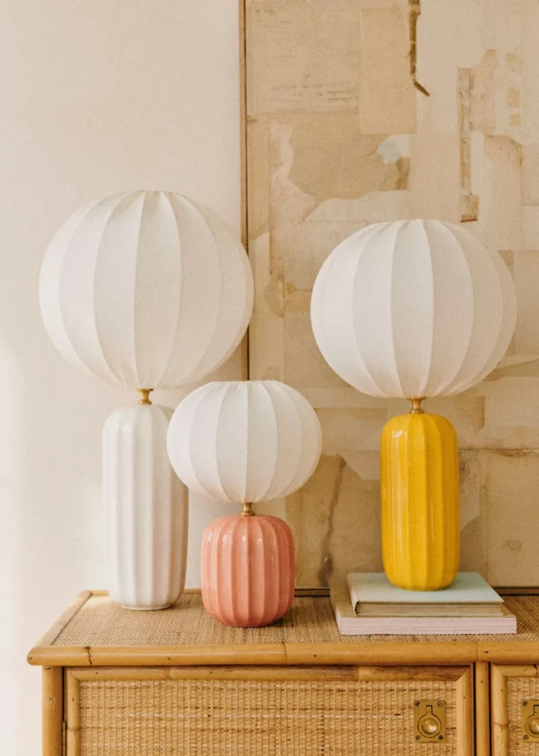 Sezane Lampe Traviata Großes Modell – Ecru