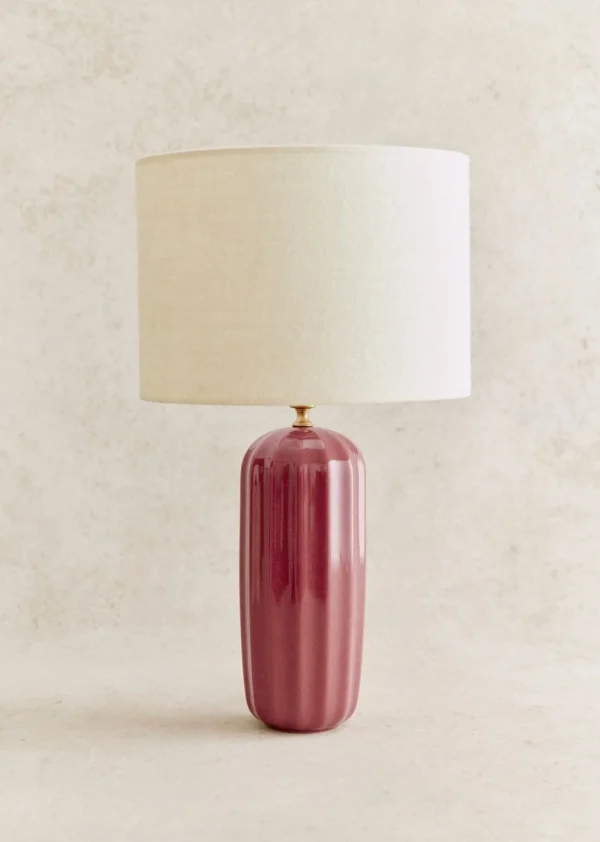 Sezane Lampe Traviata Großes Modell – Himbeerrot