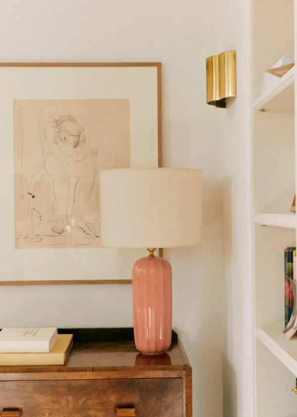 Sezane Lampe Traviata Großes Modell - Rosa Amalfi