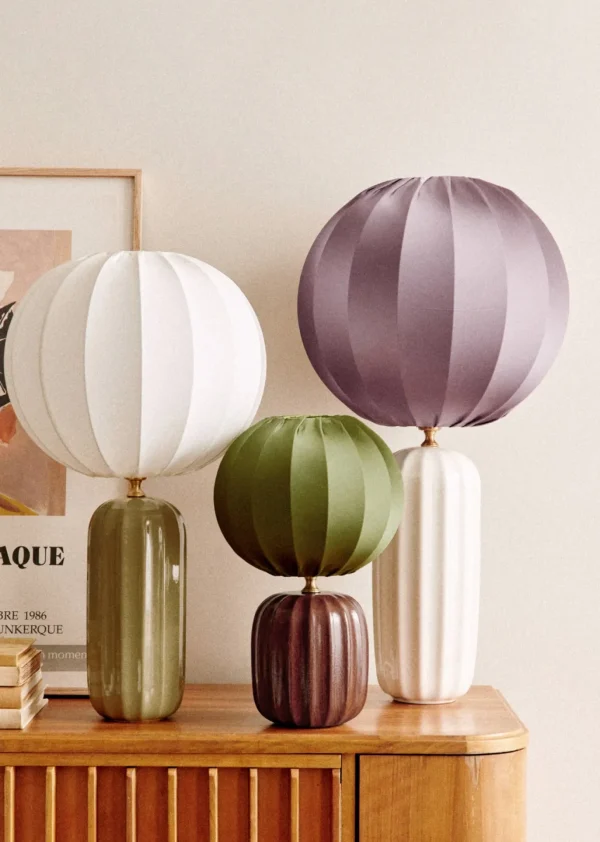 Sezane Lampe Traviata Großes Modell – Ecru