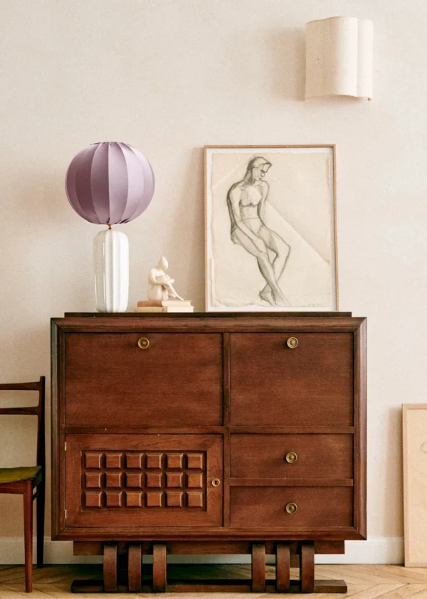 Sezane Lampe Traviata Großes Modell – Ecru