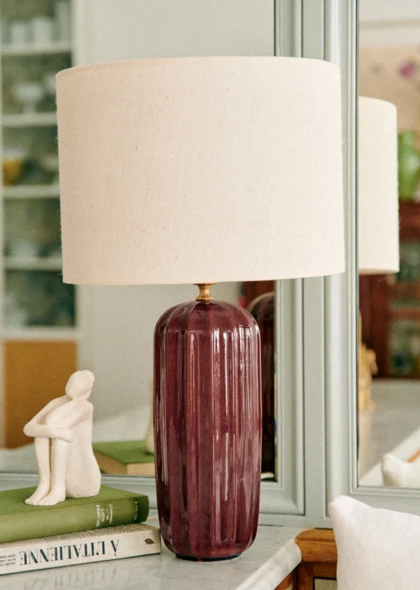 Sezane Lampe Traviata Großes Modell – Mokka