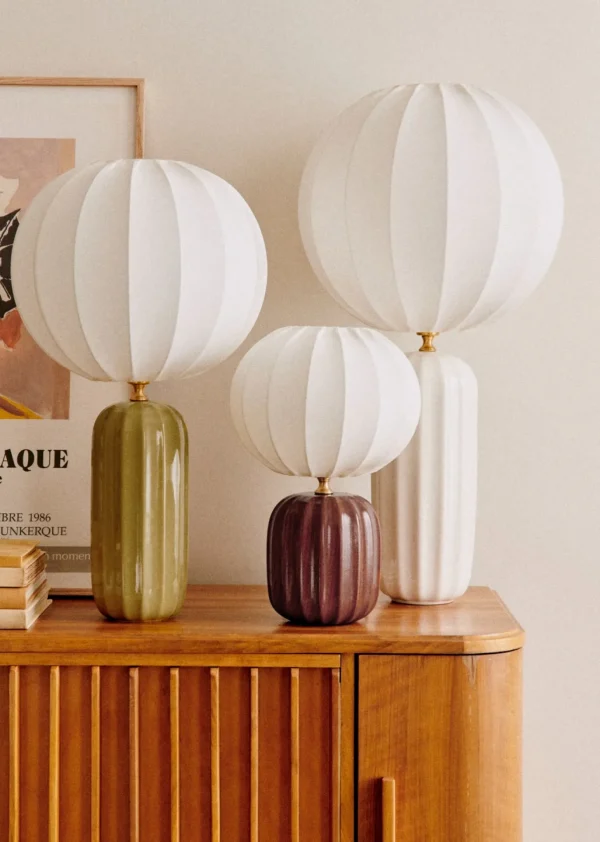 Sezane Lampe Traviata Großes Modell – Ecru