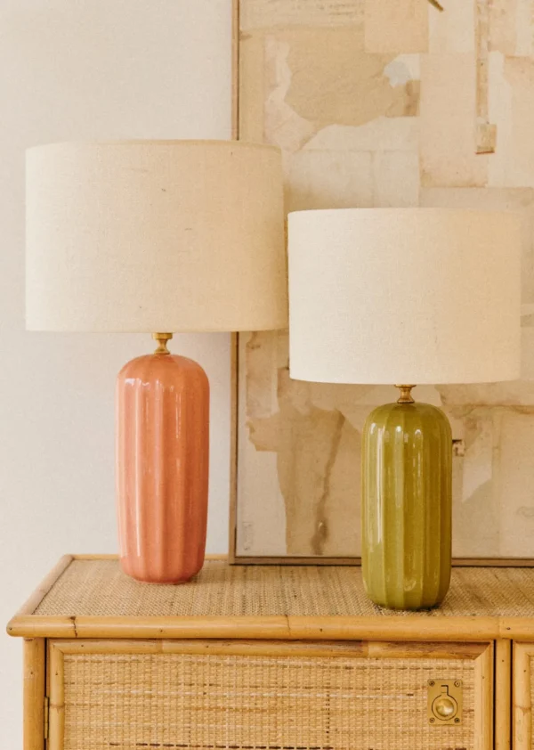 Sezane Lampe Traviata Großes Modell - Rosa Amalfi