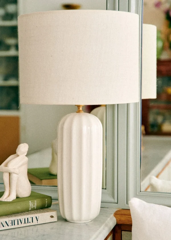 Sezane Lampe Traviata Großes Modell – Ecru