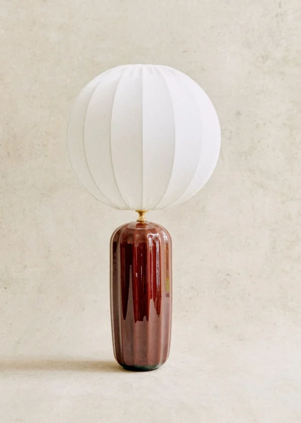 Sezane Lampe Traviata Großes Modell – Mokka