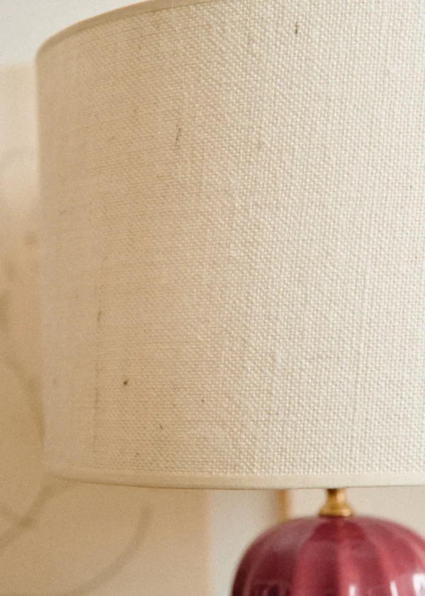 Sezane Lampe Traviata Großes Modell – Himbeerrot