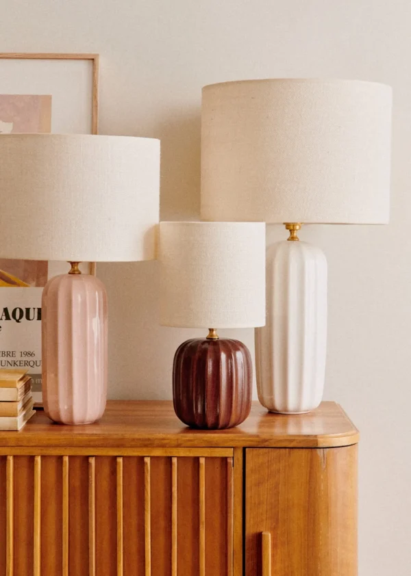 Sezane Lampe Traviata Großes Modell – Ecru
