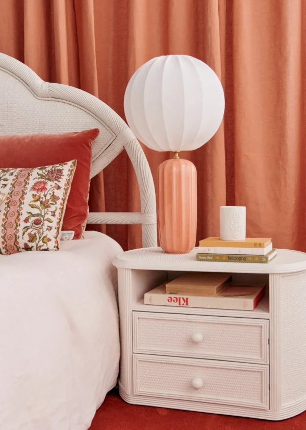Sezane Lampe Traviata Großes Modell - Rosa Amalfi