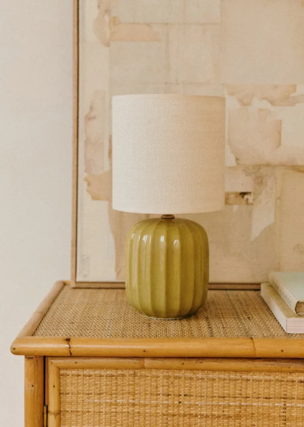 Sezane Lampe Traviata Kleines Modell - Grün Olive