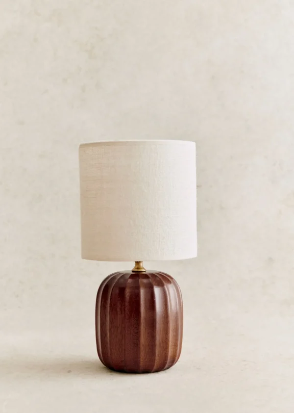 Sezane Lampe Traviata Kleines Modell – Mahagoni