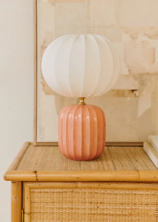 Sezane Lampe Traviata Kleines Modell - Rosa Amalfi