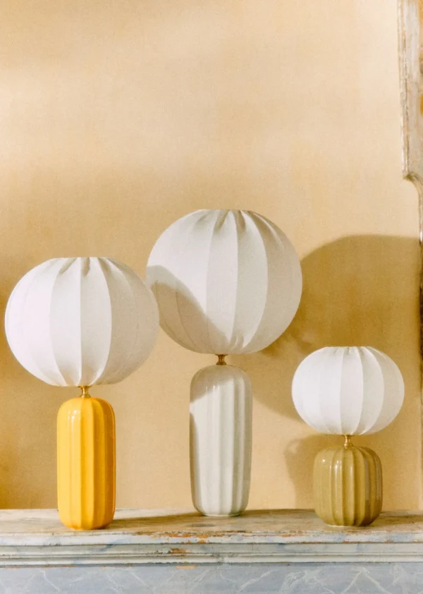 Sezane Lampe Traviata Kleines Modell - Grün Olive