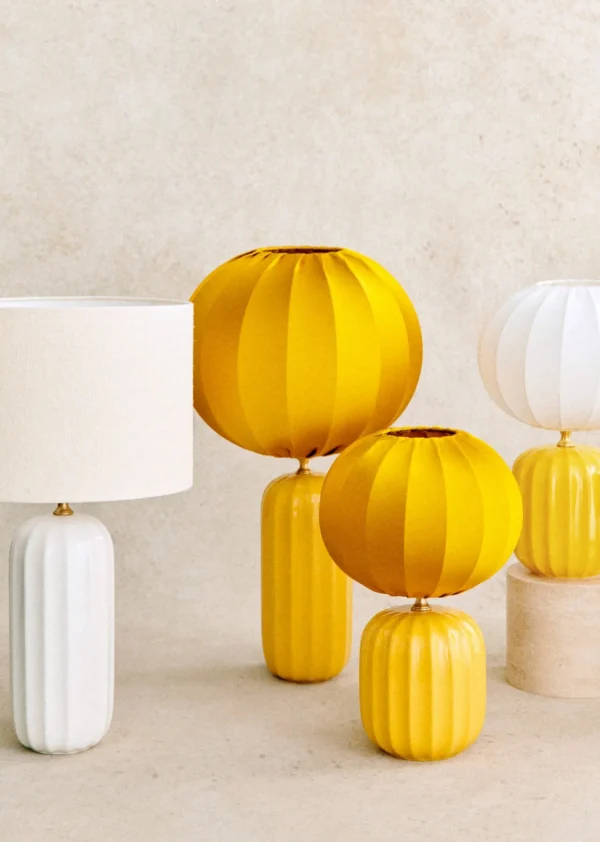 Sezane Lampe Traviata Kleines Modell – Gelb Zitrone