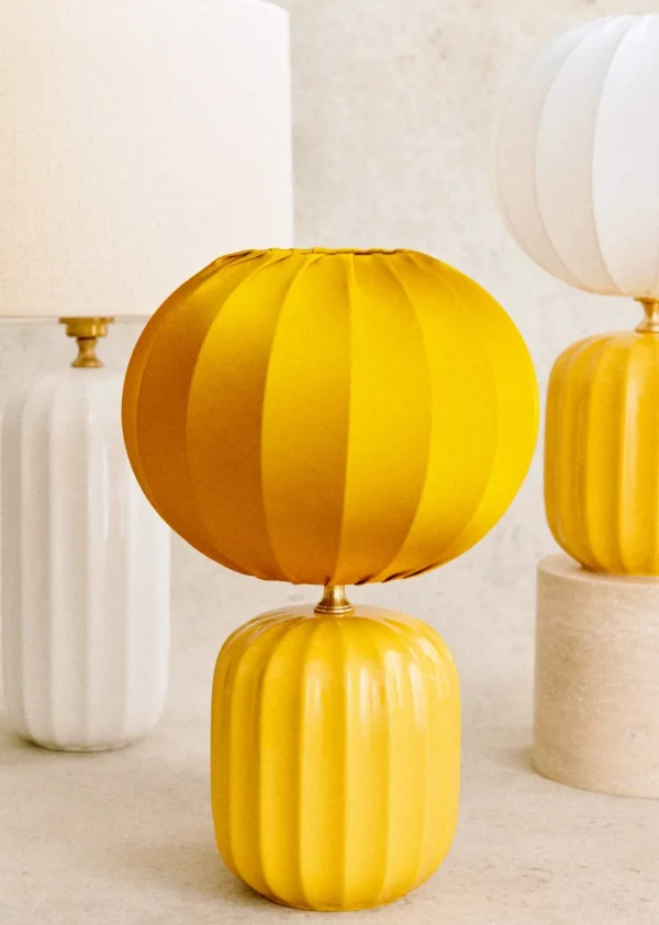 Sezane Lampe Traviata Kleines Modell – Gelb Zitrone