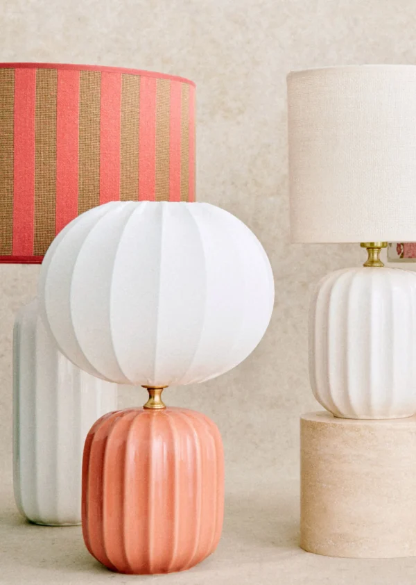 Sezane Lampe Traviata Kleines Modell - Rosa Amalfi