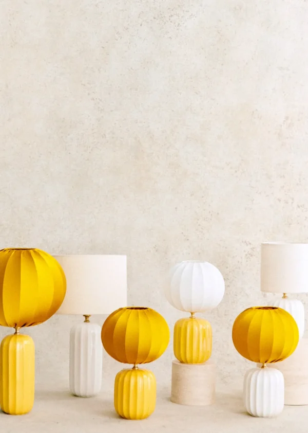 Sezane Lampe Traviata Kleines Modell – Ecru