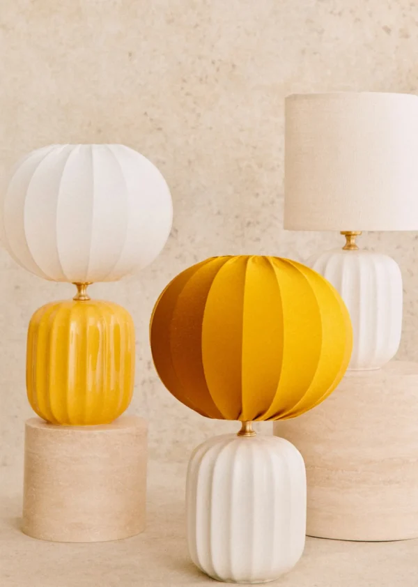 Sezane Lampe Traviata Kleines Modell – Ecru