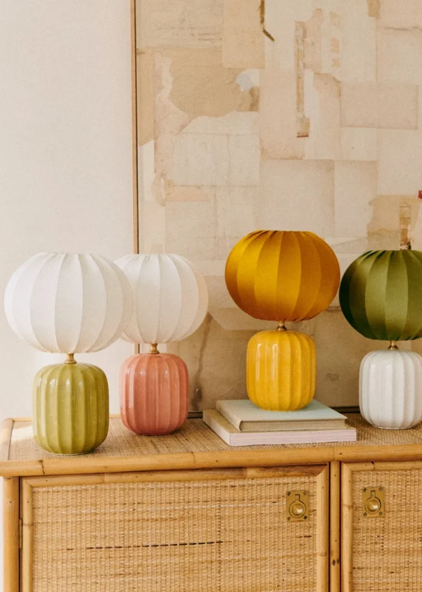 Sezane Lampe Traviata Kleines Modell - Grün Olive