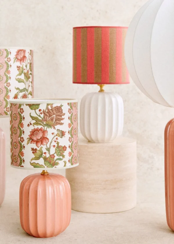 Sezane Lampe Traviata Kleines Modell - Rosa Amalfi