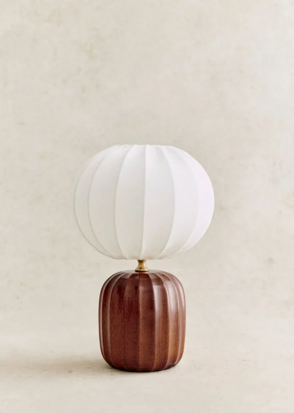 Sezane Lampe Traviata Kleines Modell – Mahagoni
