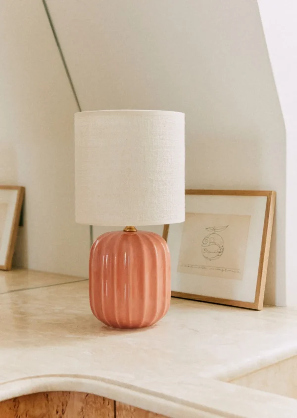 Sezane Lampe Traviata Kleines Modell - Rosa Amalfi