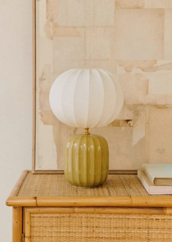 Sezane Lampe Traviata Kleines Modell - Grün Olive