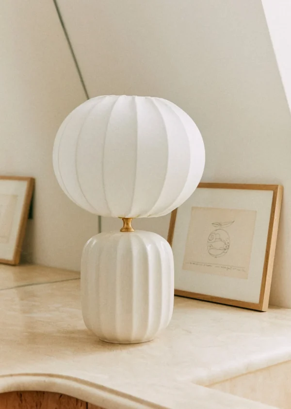 Sezane Lampe Traviata Kleines Modell – Ecru