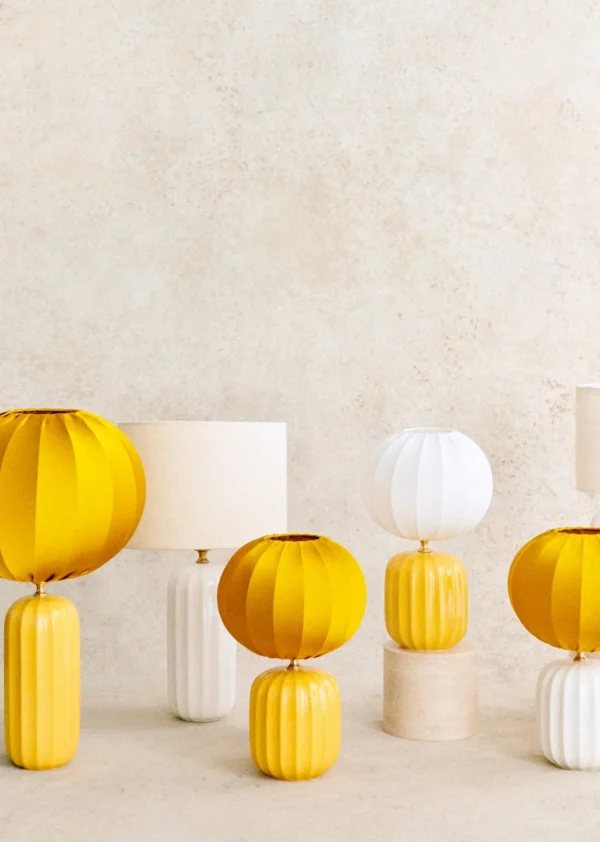 Sezane Lampe Traviata Kleines Modell – Gelb Zitrone