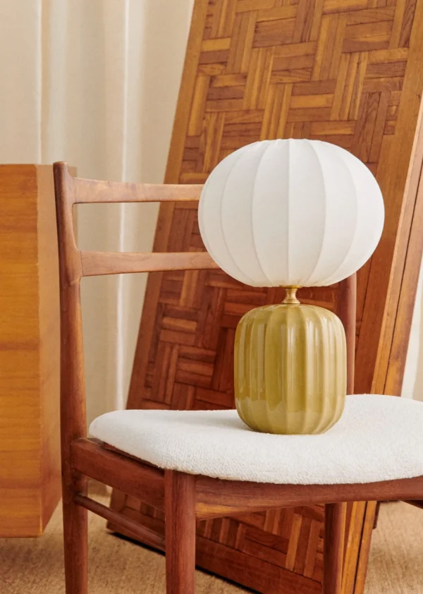 Sezane Lampe Traviata Kleines Modell - Grün Olive