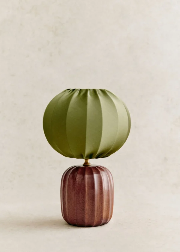 Sezane Lampe Traviata Kleines Modell – Mahagoni