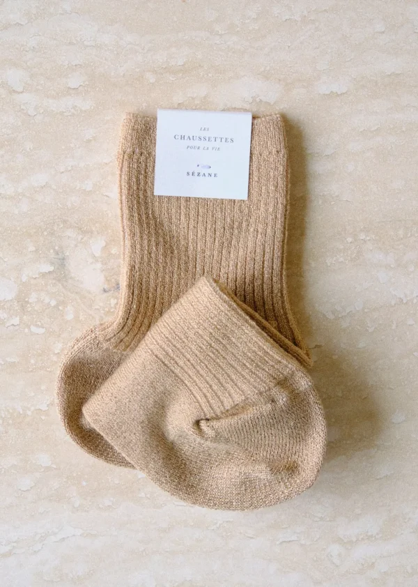 Sezane Lurex Socken