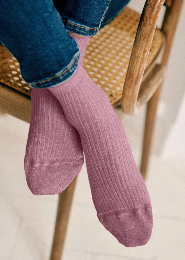 Sezane Lurex Socken