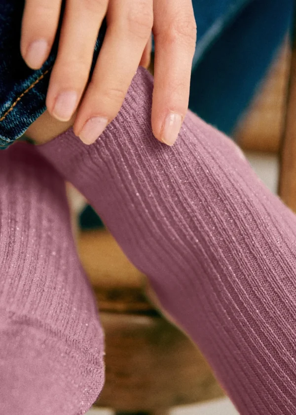 Sezane Lurex Socken