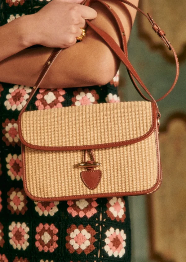 Sezane Milo Vintage Tasche Textil