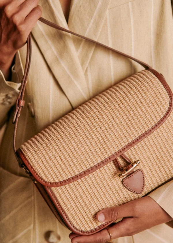 Sezane Milo Vintage Tasche Textil