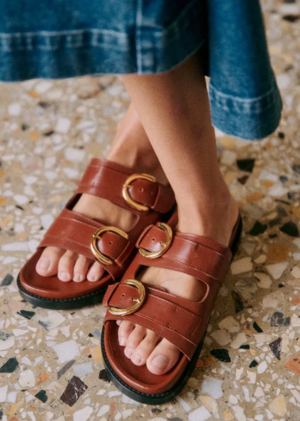Sezane Mules Low Lenny