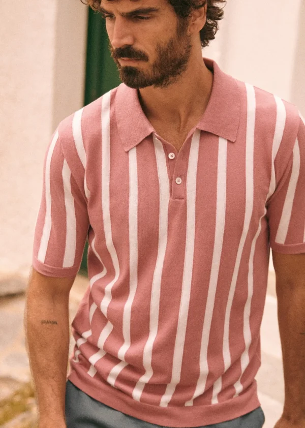 Sezane Polo-Shirt Armel