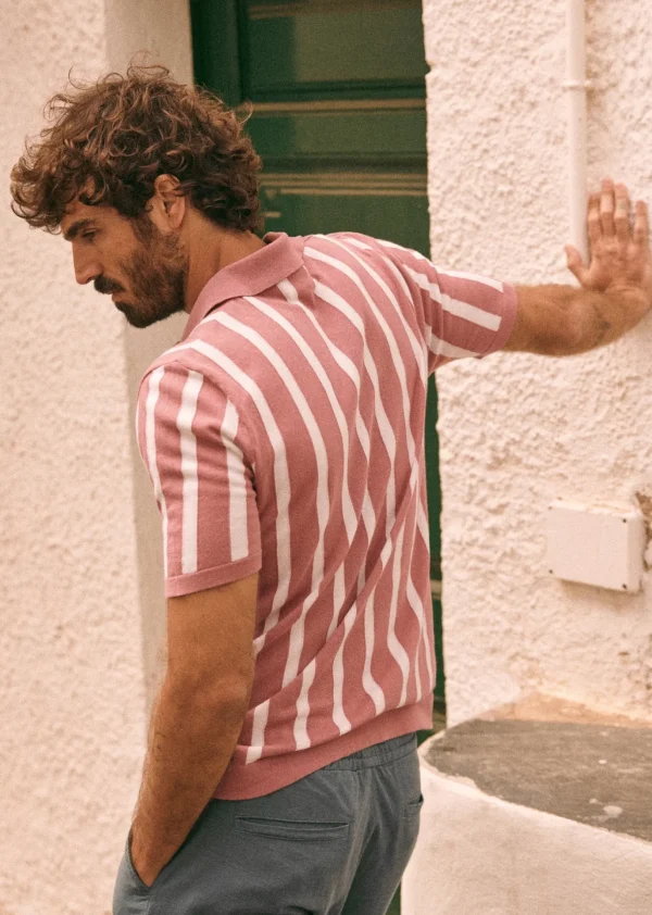 Sezane Polo-Shirt Armel