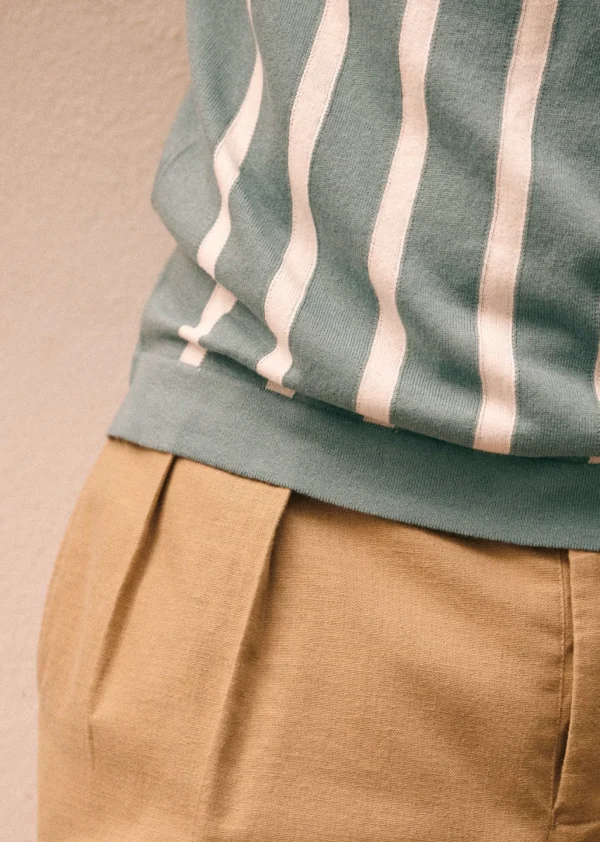 Sezane Polo-Shirt Armel