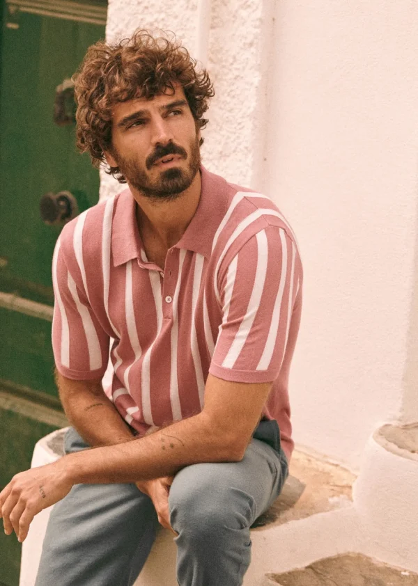 Sezane Polo-Shirt Armel