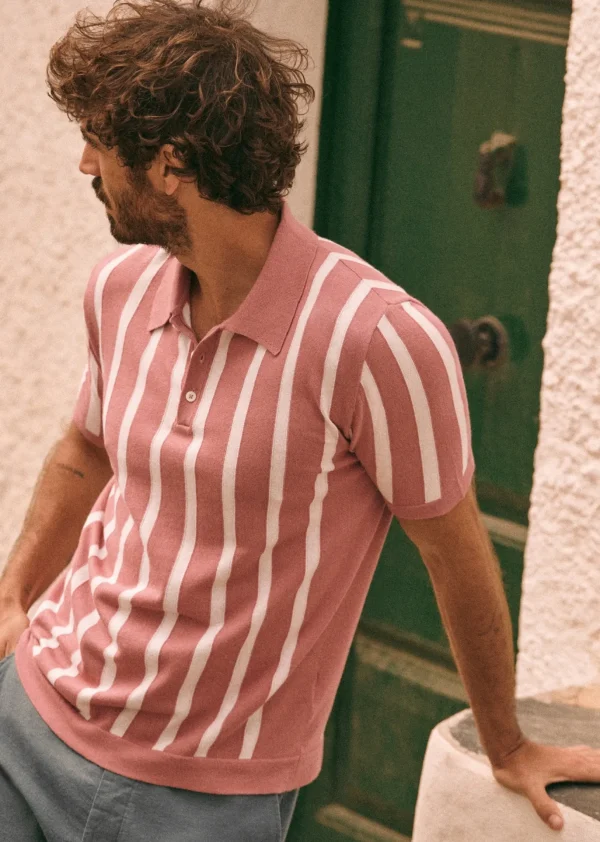 Sezane Polo-Shirt Armel